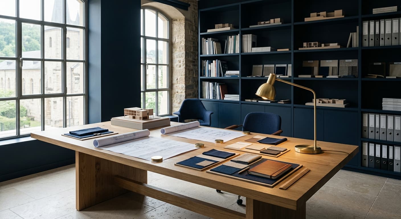 Atelier d’architecture intérieure à Differdange
